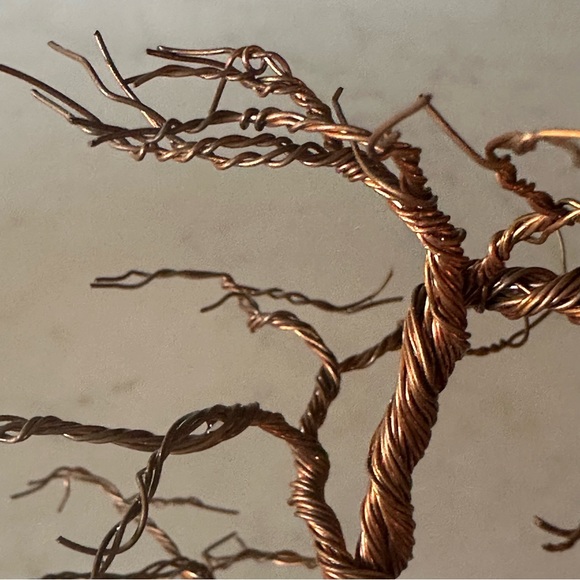 Copper Wire Miniature Bonsai Tree - Picture 5 of 10